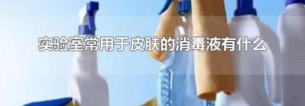 实验室常用于皮肤的消毒液有什么