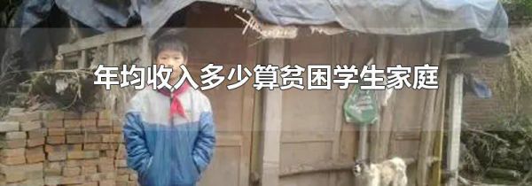 年均收入多少算贫困学生家庭