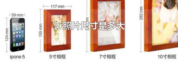 3r照片尺寸是多大