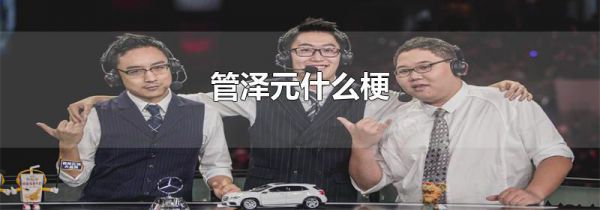 管泽元什么梗