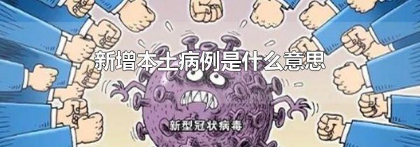 新增本土病例是什么意思