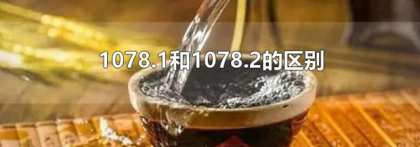 1078.1和1078.2的区别