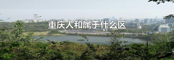 重庆人和属于什么区