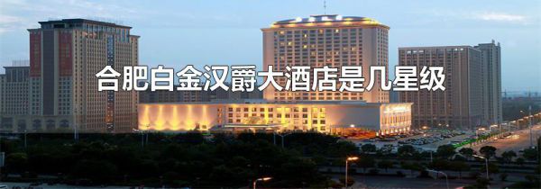 合肥白金汉爵大酒店是几星级