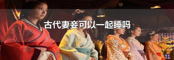 古代妻妾可以一起睡吗