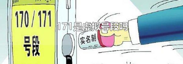 171是虚拟号段吗