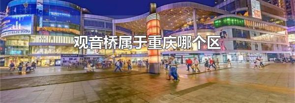 观音桥属于重庆哪个区
