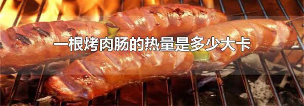 一根烤肉肠的热量是多少大卡