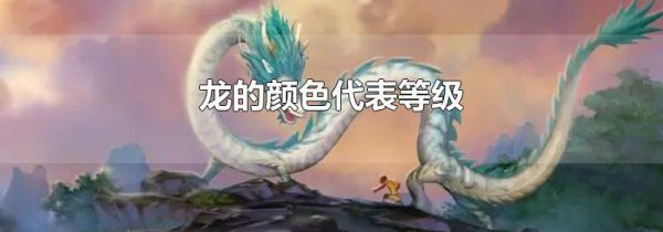 龙的颜色代表等级