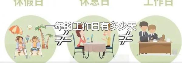 一年的工作日有多少天