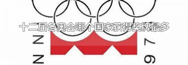 十二届冬奥会哪个国家获得奖牌最多