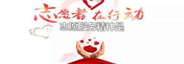 志愿服务精神是