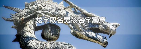 龙字取名男孩名字寓意