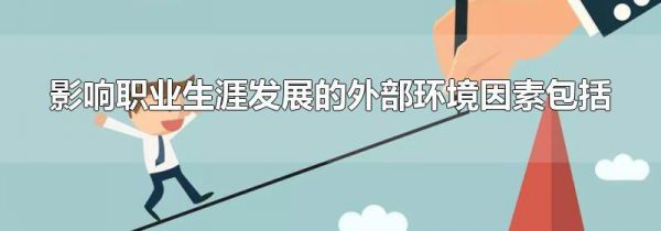 影响职业生涯发展的外部环境因素包括