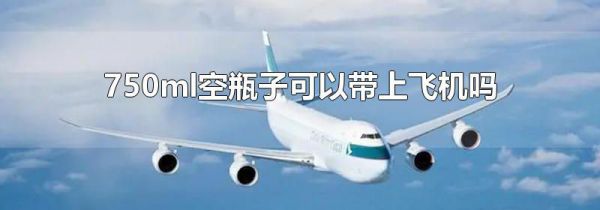 750ml空瓶子可以带上飞机吗