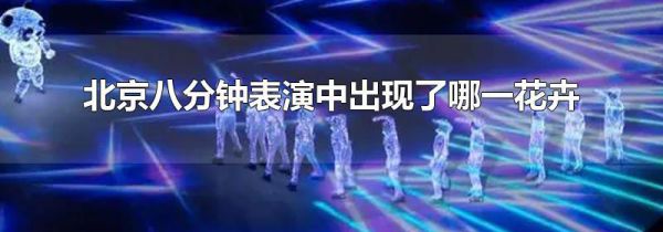 北京八分钟表演中出现了哪一花卉
