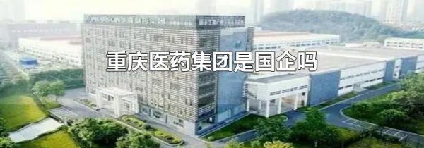 重庆医药集团是国企吗