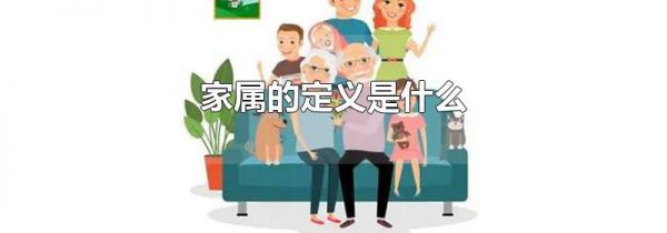 家属的定义是什么