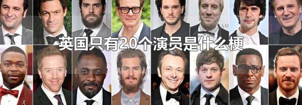 英国只有20个演员是什么梗