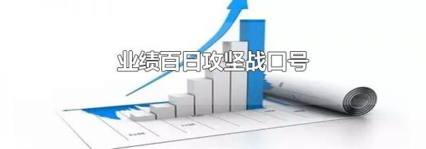 业绩百日攻坚战口号