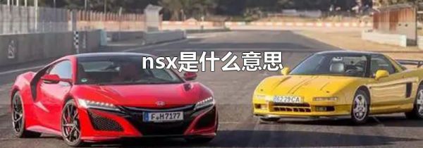 nsx是什么意思