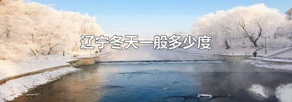 辽宁冬天一般多少度