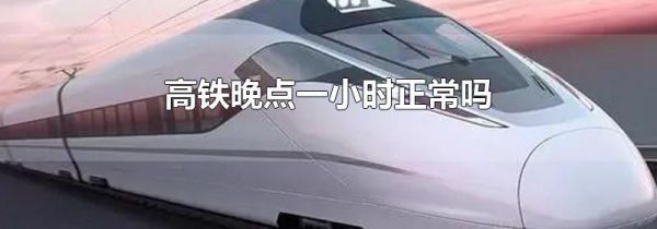 高铁晚点一小时正常吗