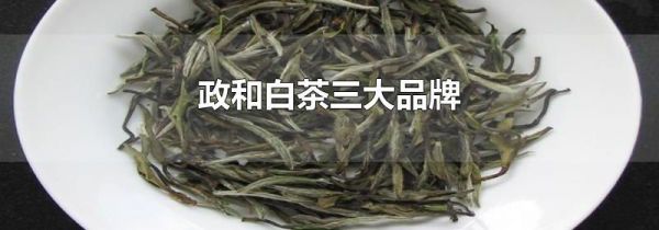 政和白茶三大品牌