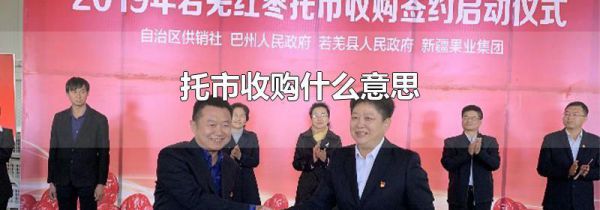 托市收购什么意思