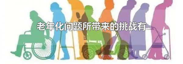 老年化问题所带来的挑战有