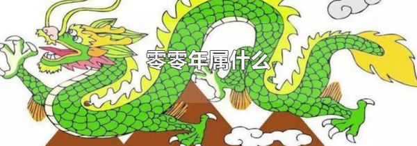零零年属什么