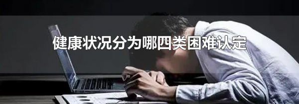 健康状况分为哪四类困难认定