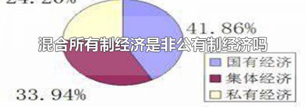 混合所有制经济是非公有制经济吗