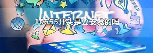 10655开头是公安发的吗