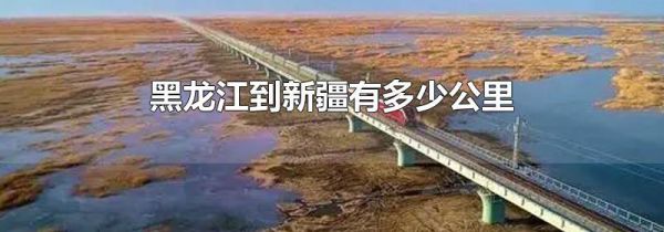 黑龙江到新疆有多少公里