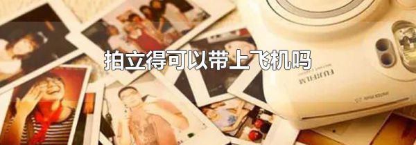 拍立得可以带上飞机吗