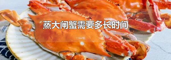 蒸大闸蟹需要多长时间