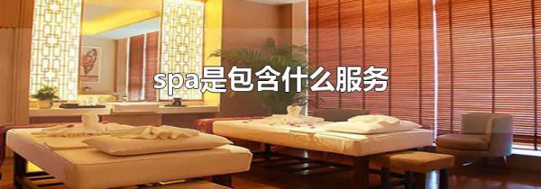 spa是包含什么服务