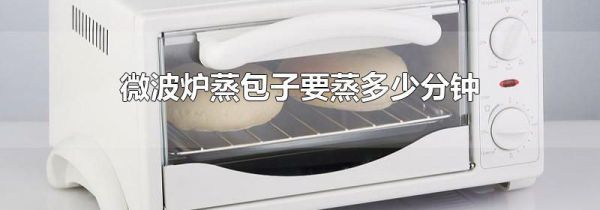 微波炉蒸包子要蒸多少分钟