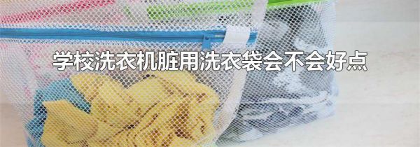学校洗衣机脏用洗衣袋会不会好点