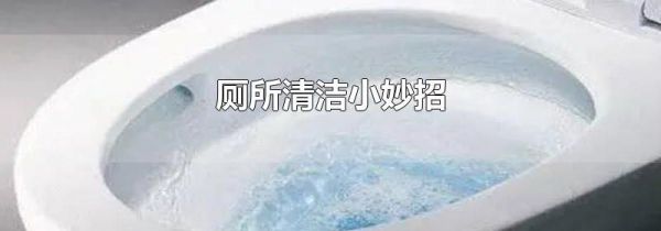 厕所清洁小妙招