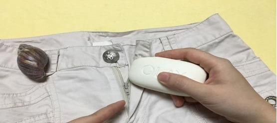 肥皂防拉链生锈的方法