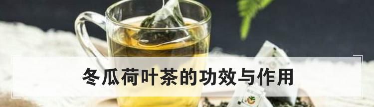 冬瓜荷叶茶的功效与作用