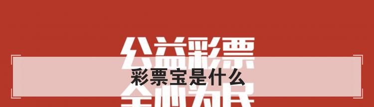 彩票宝是什么
