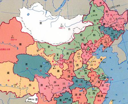 中国的国土面积排名世界第几位？