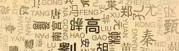 汉族最大的十个姓是什么？