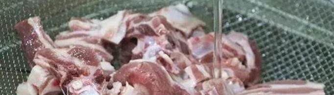 羊肉为啥不能洗？