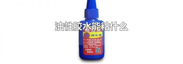 油性胶水能粘什么