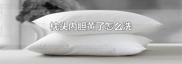 枕头内胆黄了怎么洗