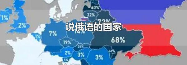 说俄语的国家